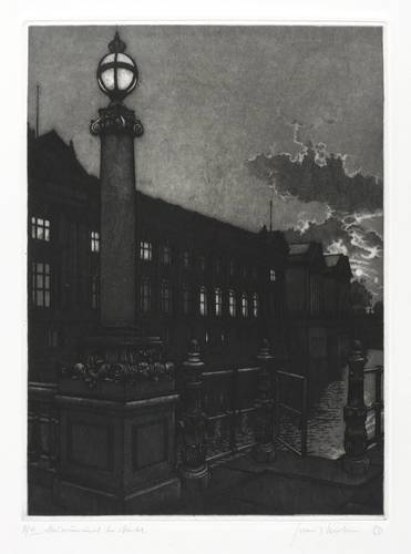 Richter, Gerenot -  -  - Museumsinsel bei Nacht (Berlin)