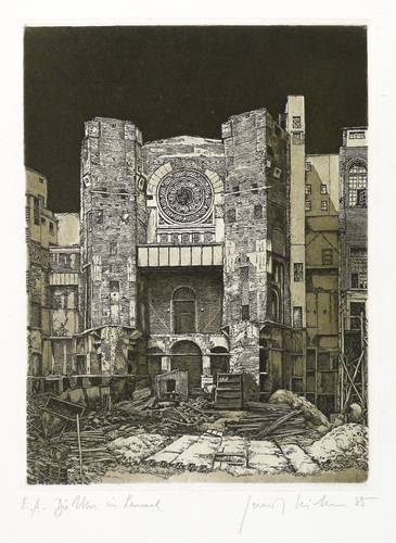 Richter, Gerenot -  -  - Die Uhr im Lesesaal (Staatsbibliothek Berlin)