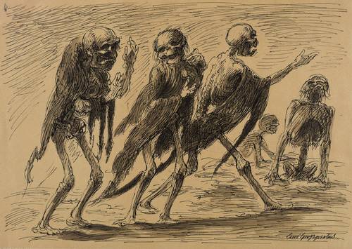 Großpietsch, Curt -  -  - Auferstehung der Toten