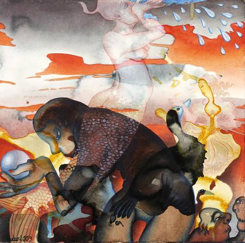 Adler, Leonore -  -  - Erde und Wasser