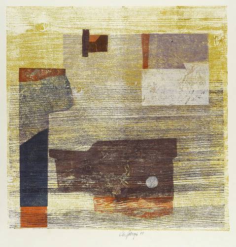 Georgi, Karlheinz -  -  - Ohne Titel (Abstrakte Komposition II)