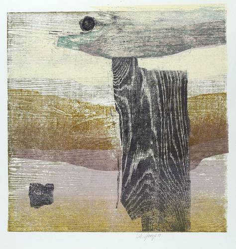 Georgi, Karlheinz -  -  - Ohne Titel (Abstrakte Komposition I)