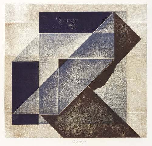 Georgi, Karlheinz -  -  - Ohne Titel (Faltungen)