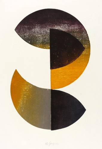 Georgi, Karlheinz -  -  - Ohne Titel (Kreisvariation I)