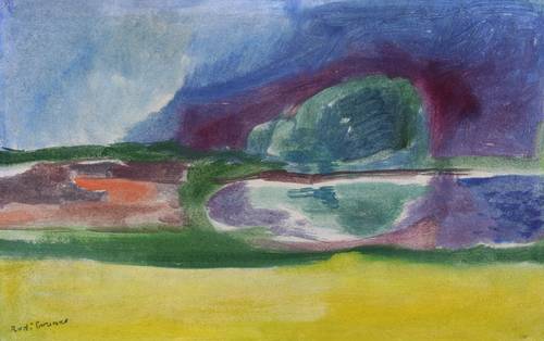 Gruner, Rudi -  -  - Gelbe Wiese