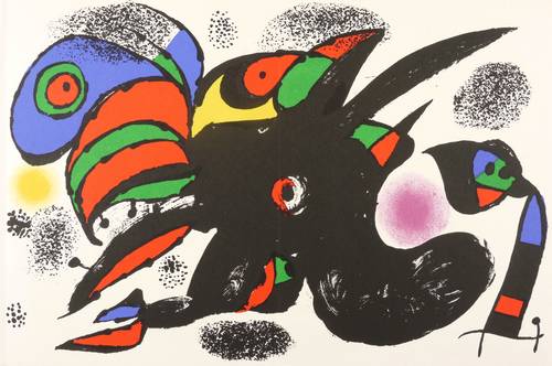 Miro, Joan -  -  - Komposition