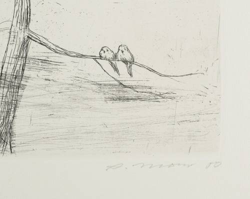 Mohr, Arno -  -  - baum mit Vögeln
