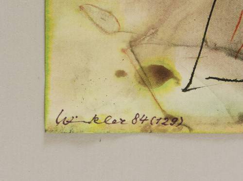 Winkler, Hans -  -  - Ohne Titel (Komposition 129)
