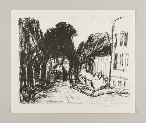 Böttcher, Joachim -  -  - Ohne Titel (Straßenansicht)