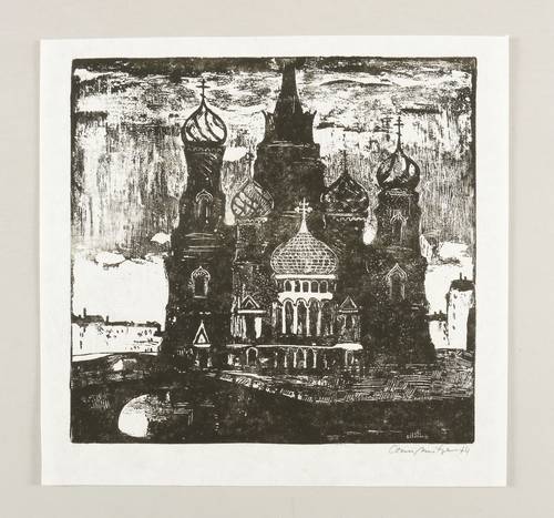 Claußnitzer, Dieter -  -  - Basilius kathedrale Moskau