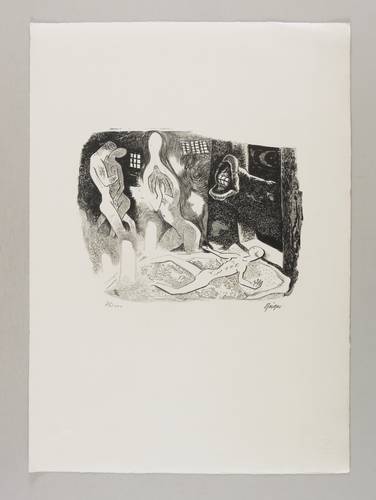 Geiger, Willi -  -  - Augustnacht. Traum und Albtraum