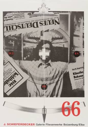 Schieferdecker, Jürgen - Ausstellungsplakat Fliesenwerke Boizenburg - Ausstellungsplakat Fliesenwerke Boizenburg - 66