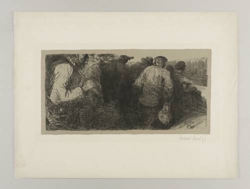 Sterl, Robert -  -  - Heimkehrende Steinbrecher