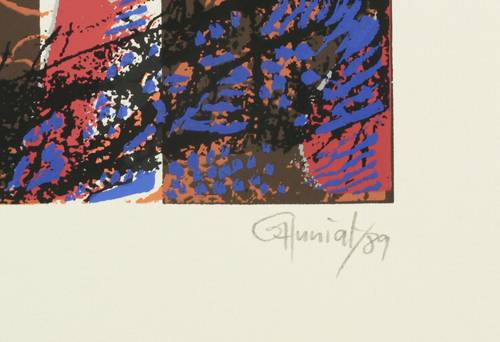 Huniat, Günther -  -  - Blick nach Innen (für Paul Klee)
