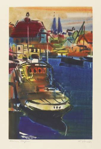Pusch, Richard -  -  - Kleiner Hafen