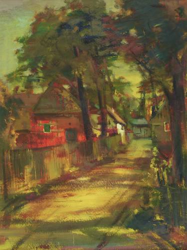 Pusch, Richard -  -  - Dorfstraße
