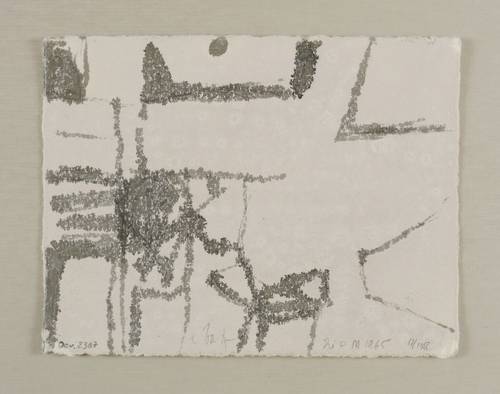 Batz, Eugen -  -  - Ohne Titel (Informelle Komposition I)