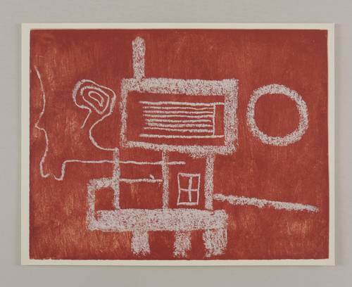 Ackermann, Max -  -  - Negativ in Rot