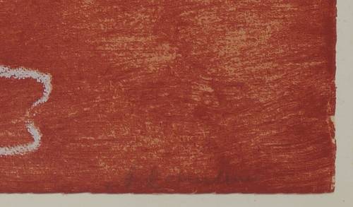 Ackermann, Max -  -  - Negativ in Rot