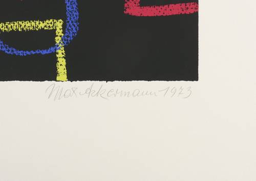 Ackermann, Max -  -  - Geometrisches Spiel (Atavistisches Zeichen)