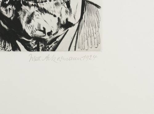 Ackermann, Max -  -  - Männerbildnis