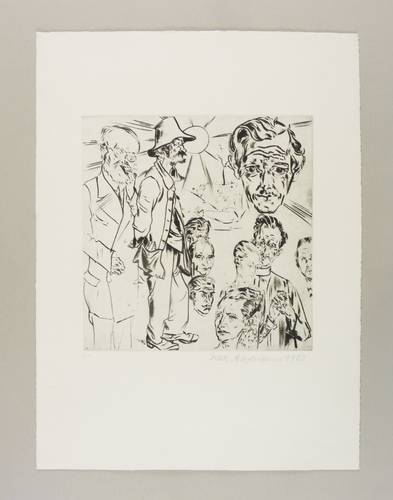 Ackermann, Max -  -  - Die Landstraße (Lumpen, Kunden, Vagabunden)