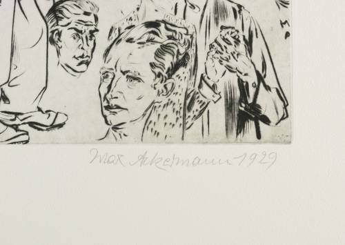 Ackermann, Max -  -  - Die Landstraße (Lumpen, Kunden, Vagabunden)