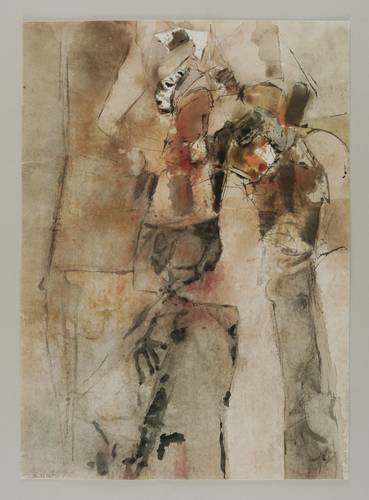 Batz, Eugen -  -  - Ohne Titel (Profilkopf)