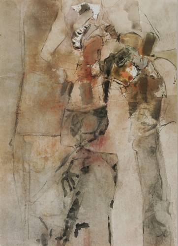 Batz, Eugen -  -  - Ohne Titel (Profilkopf)