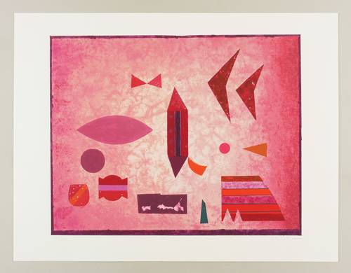Hofmann, Otto - Pompeiana-Serie - Pompeiana-Serie - Vorüberziehend in Rot