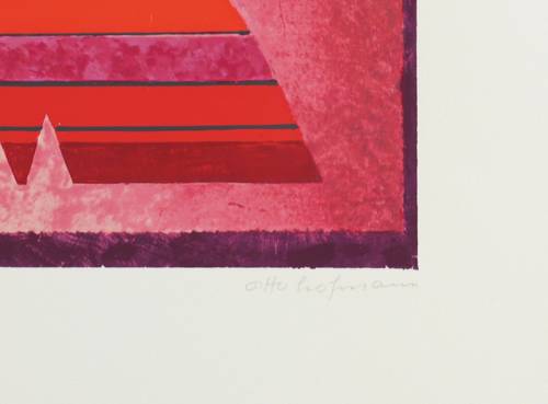 Hofmann, Otto - Pompeiana-Serie - Pompeiana-Serie - Vorüberziehend in Rot