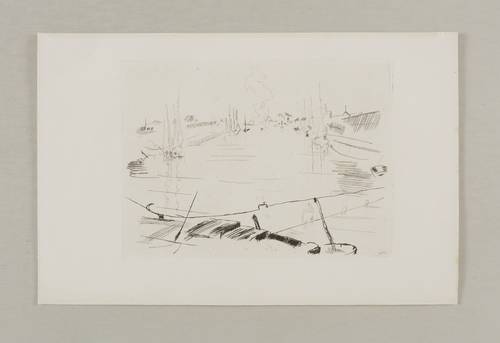 Whistler, James Abbot McNeill -  -  - Millbank (Im Segelboothafen)