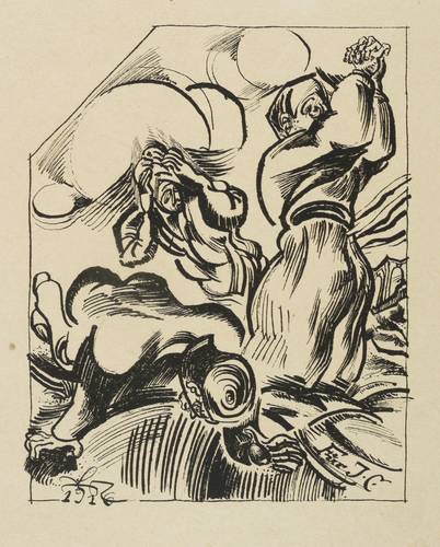 Meidner, Ludwig - Im Nacken das Sternemeer - Im Nacken das Sternemeer - Betende Männer