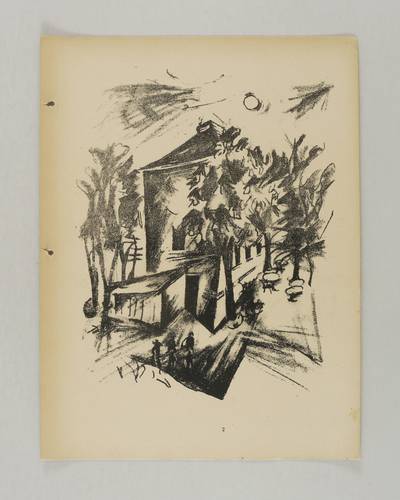 Fritsch, Ernst -  -  - Haus vor der Sonne
