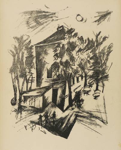 Fritsch, Ernst -  -  - Haus vor der Sonne