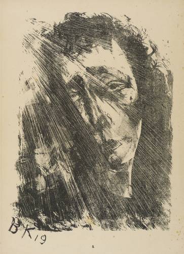 Krauskopf, Bruno -  -  - Portraitstudie