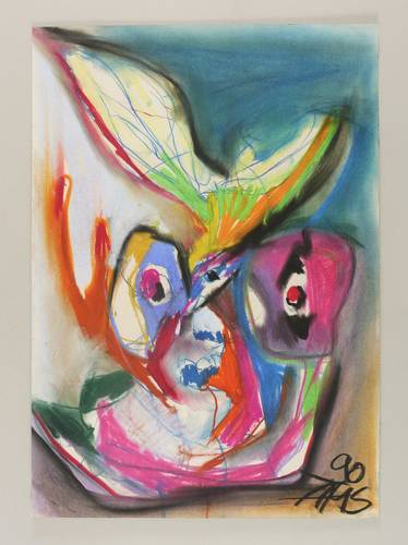 Stelzer, Andreas -  -  - Ohne Titel (Antlitz)