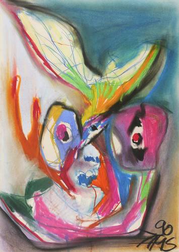 Stelzer, Andreas - - - Ohne Titel (Antlitz)