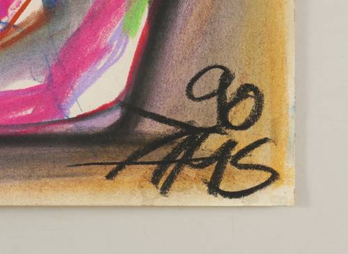 Stelzer, Andreas -  -  - Ohne Titel (Antlitz)