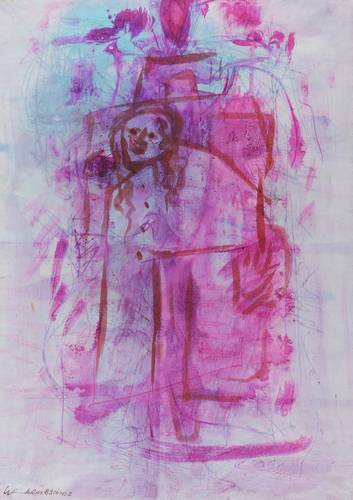 Winkler, Hans -  -  - Ohne Titel (Komposition 411)