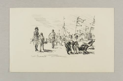 Gruner, Erich -  -  - Strandleben