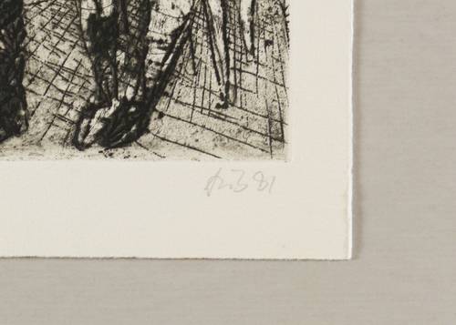 Liebmann, Werner - Großer Umzug - Großer Umzug - Frau mit Hund