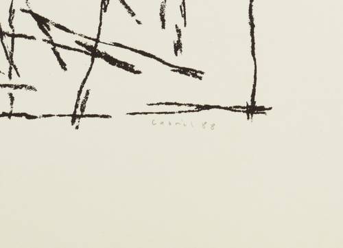 Gabriel, Manfred -  -  - Ohne Titel (Gestrüpp)