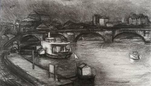 Keil, Gabi -  -  - An der Augustusbrücke