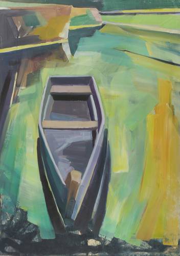 Kern, Anne -  -  - Boot im Herbst