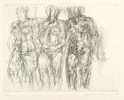 Kettner, Gerhard -  -  - Drei weibliche Akte