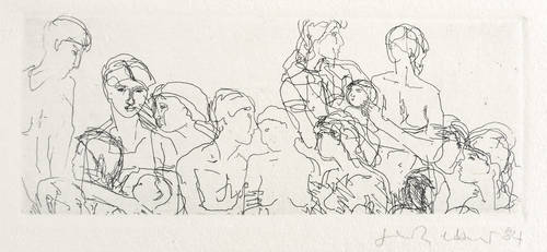 Kettner, Gerhard -  -  - Figurenstudien II