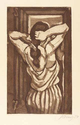 Körnig, Hans -  -  - Vor dem Spiegel