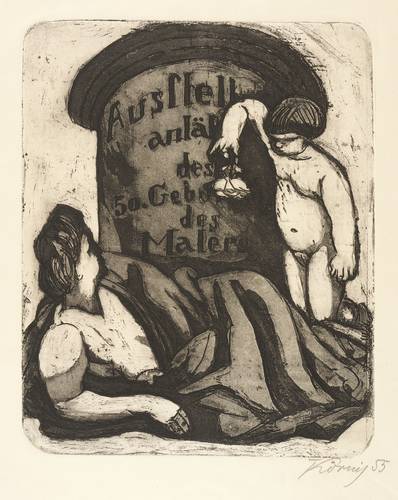 Körnig, Hans -  -  - Ausstellung anläßlich des 50. Geburtstags des Malers