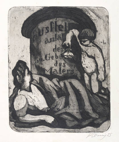 Körnig, Hans -  -  - Ausstellung anläßlich des 50. Geburtstags des Malers